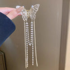 Butterfly Tassel Hair Clip