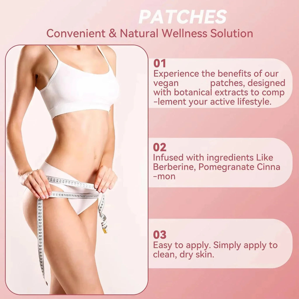 Patches | 30pcs Scientific Formulation Precisely Regulates Appetite & Metabolic Balance Pure Plant Active Delivery System
