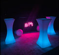 Modern LED Glowing Bar Table Color-Changing Waterproof Light-Up Furniture for Home Hotel Events Garden Wedding Nightclub