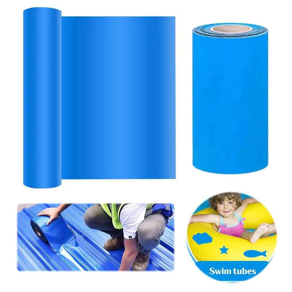 Roof Waterproof Tape Strong Adhesion Heat Insulated Sealing Tape 10M Self-Adhesive Tape Anti Crack Fix Tape for Roof Repairing