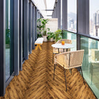 15x90cm Wood Grain Floor Sticker 0.72mm Thick Self-Adhesive PVC Waterproof Wall Stickers Kitchen Bedroom Ground Cover Decal