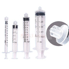 50pcs 1ml/3ml/5ml Plastic Disposable Injector Syringe For Refilling Measuring Nutrient Luer Lock Syringe Ink Injection Dental