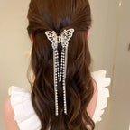 Butterfly Tassel Hair Clip