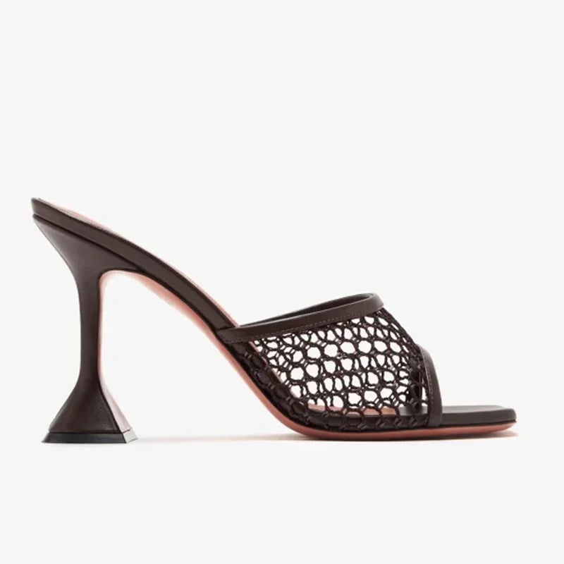Wine Glass Heel Slippers