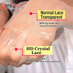 5x5 Glueless Wig Human Hair Ready To Wear Pre-Cut Lace Wear And Go Glueless Wigs Straight Lace Front Human Hair Wig For Women