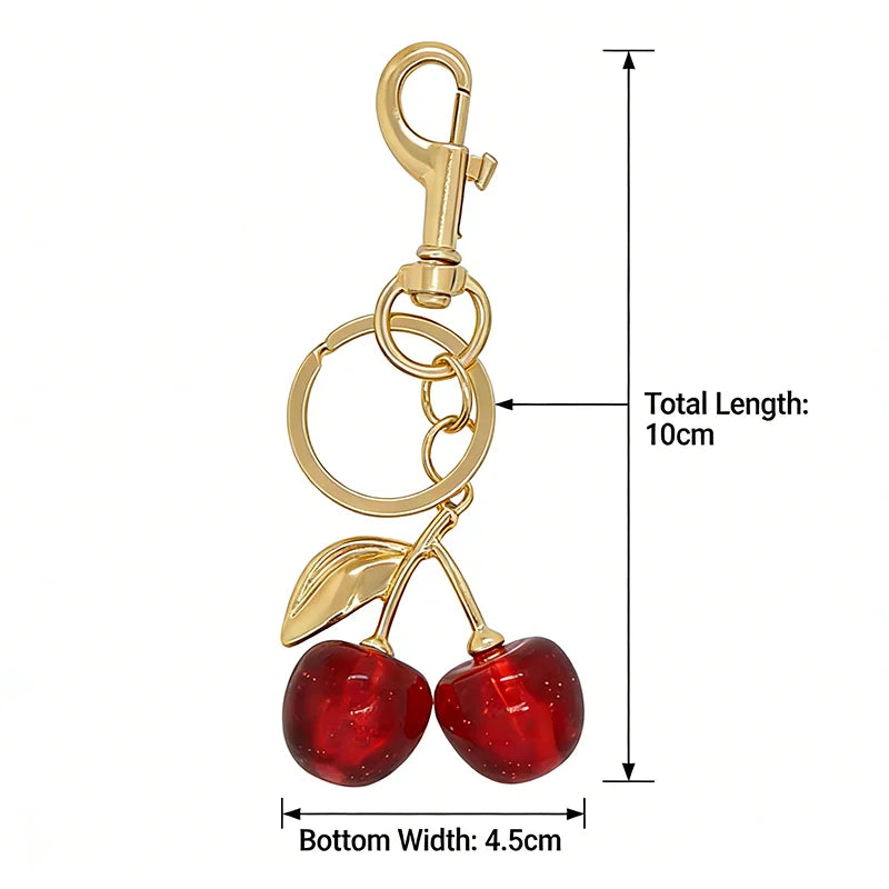 Sparkle Metal Keychain