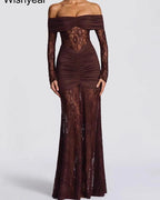 Long Sleeve Mermaid Dress