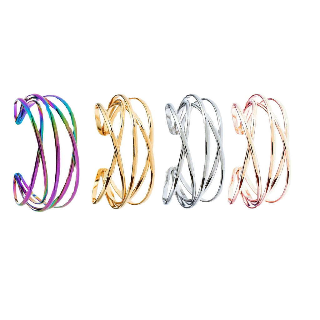 Punk Open Adjustable Bangle