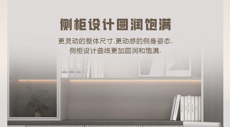 Boss's desk is simple, modern table and chair combination, advanced sense, large class desk, single presiden