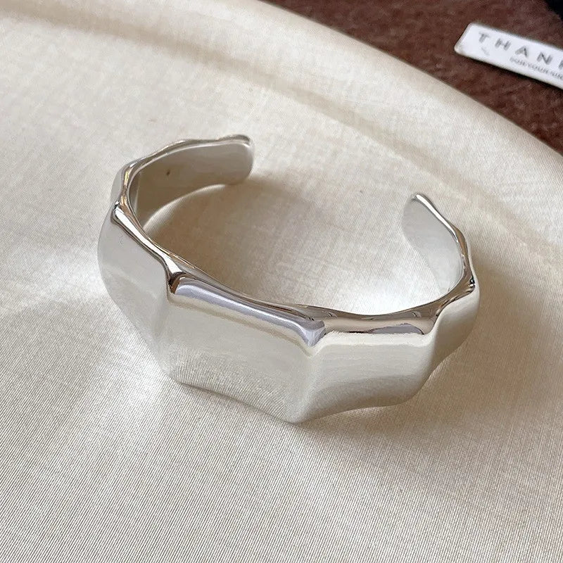 Irregular Geometric Bangle