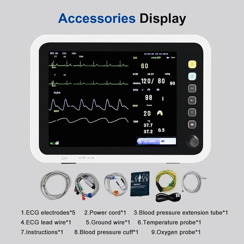 Resoxy 12.1 Digital Vital Signs Monitor