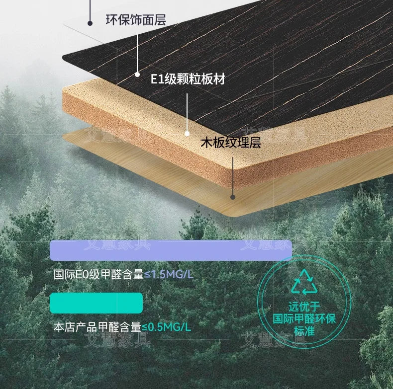 Light luxury boss table, simple modern desk, large desk manager, office desk and chair combination