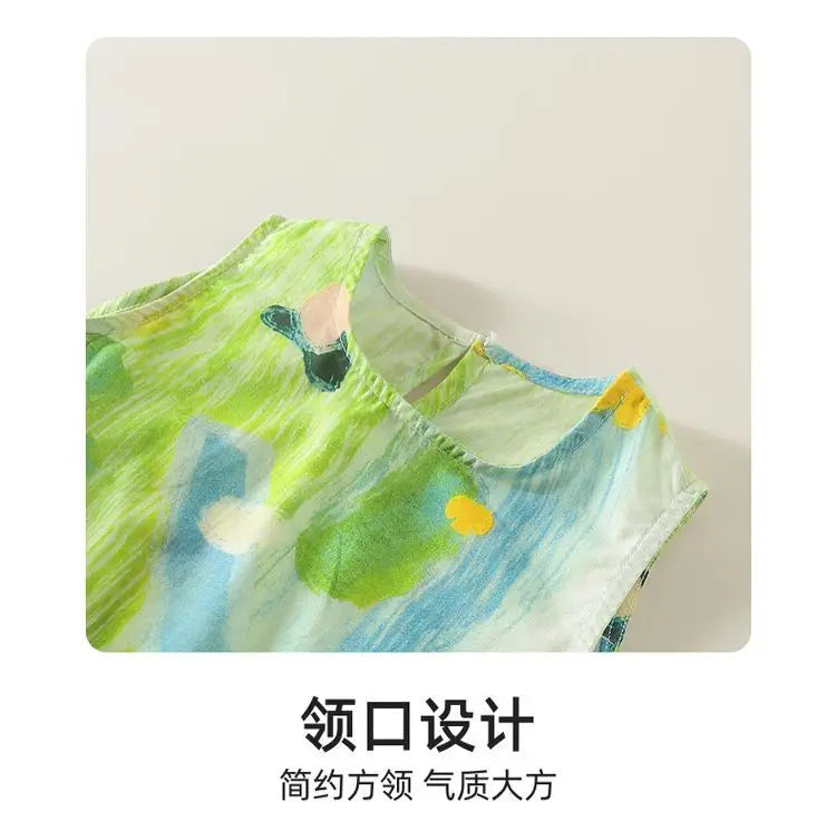 Girl's Summer Dress 2025 New Beach Dress for Summer