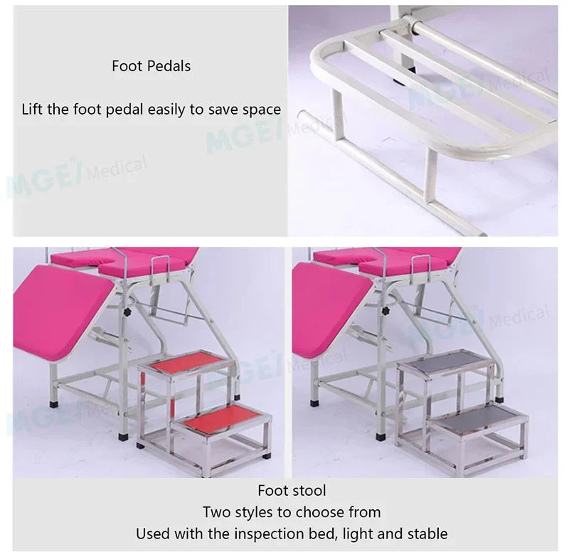 MGE-DO6 Adjustable Gynecology Examination & Delivery Bed