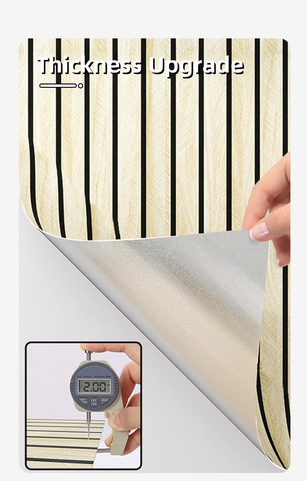 Thick Wood Grain Self-adhesive Wall Stickers for Living Room Wall Cladding Peel and Stick Foam Wallpapers Home Decor Wall Panels