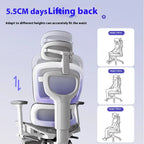 Foot Rest Chair Ergonomic Gaming Chairs Computer Comfortable Wheels Massage Adjustable Sedia Da Ufficio Office Furniture