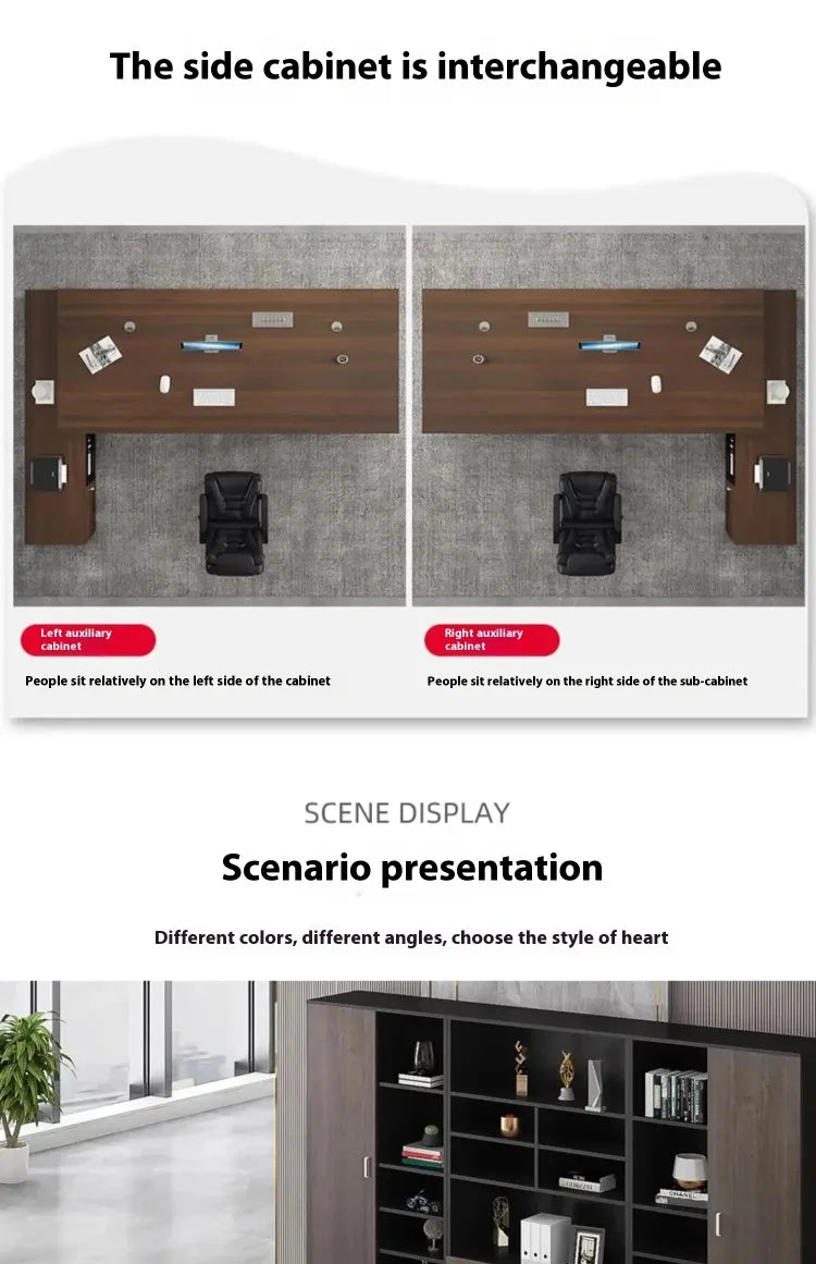 Executive Table Desk Writing Professional Auxiliary Computer Tables Work Corner Student Side Desk Study Mesa Office Furniture