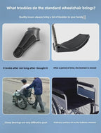 Wheelchair Wheelchair Folding Lightweight Small Elderly Special Disabled Portable Hand Push Scooter