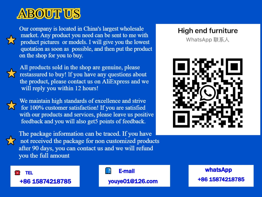 Light luxury boss table, simple modern desk, large desk manager, office desk and chair combination