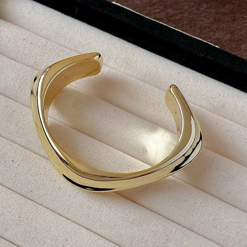 Irregular Geometric Bangle