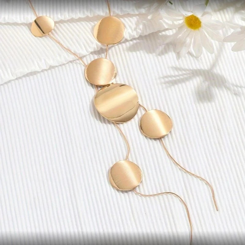 Round & Radiant – Large Long Necklace
