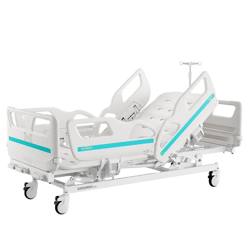 Factory 3 Crank 3 Function Foldable Manual Patient Nursing Medical Hospital Bed Manufacturers