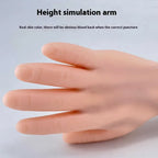 Injection IV Practice Arm Set Phlebotomy Practice Set  with Infusion Stand Nurse Practice PVC Latex Arm for Medical Students