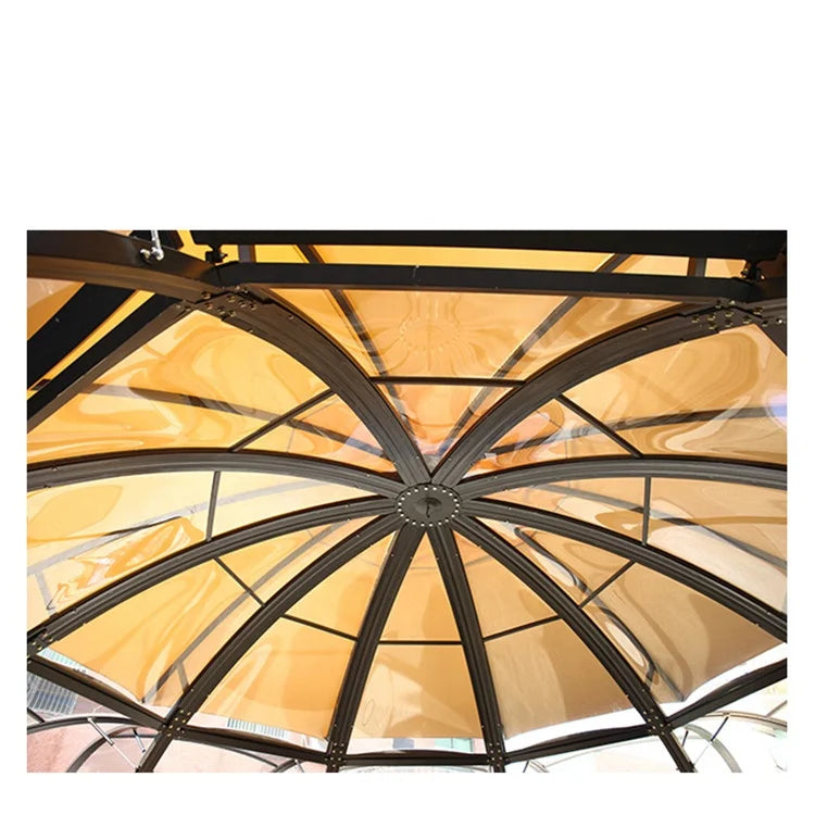 UFO Aluminum Patio Gazebo Canopy & Pergola for Outdoor Space