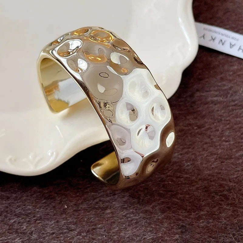 Irregular Geometric Bangle