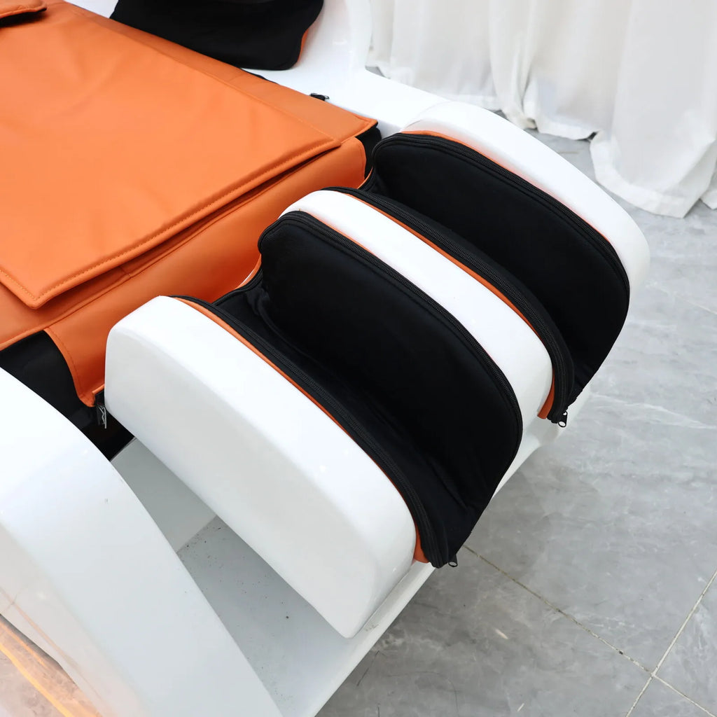 Plug In Automatic Massage Shampoo Bed Built in Electric Massager, Hair Salon Head SPA Hydrotherapy Commercial Salon Furniture