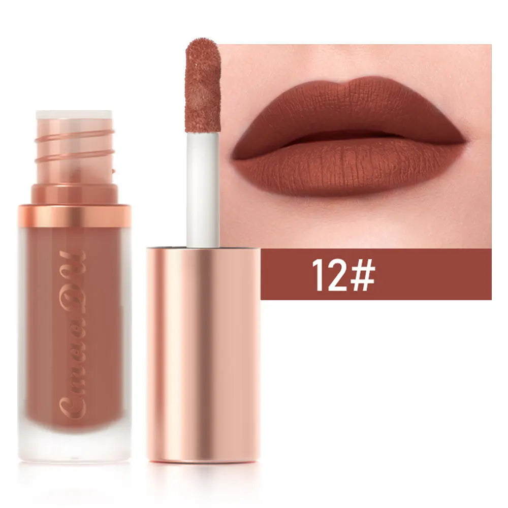 Waterproof Velvet Matte Lip Gloss