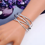 Punk Open Adjustable Bangle