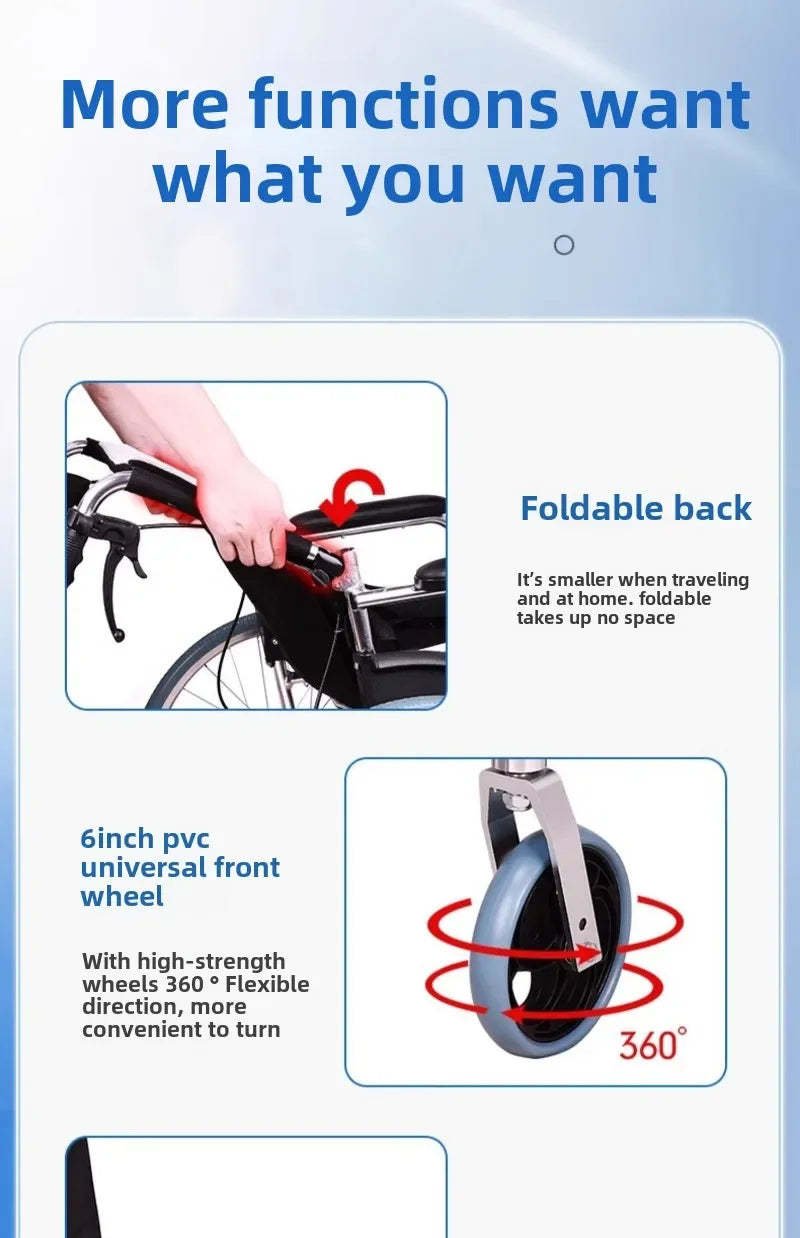 Lightweight Wheelchair