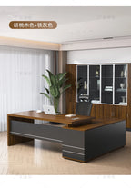 Wooden Boss Table Simple Modern Cabinet Designer Reading Reading Desk Secretary High Quality Art Bureau Meuble Office Furniture