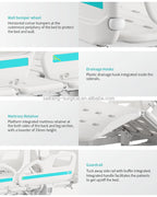 Factory 3 Crank 3 Function Foldable Manual Patient Nursing Medical Hospital Bed Manufacturers