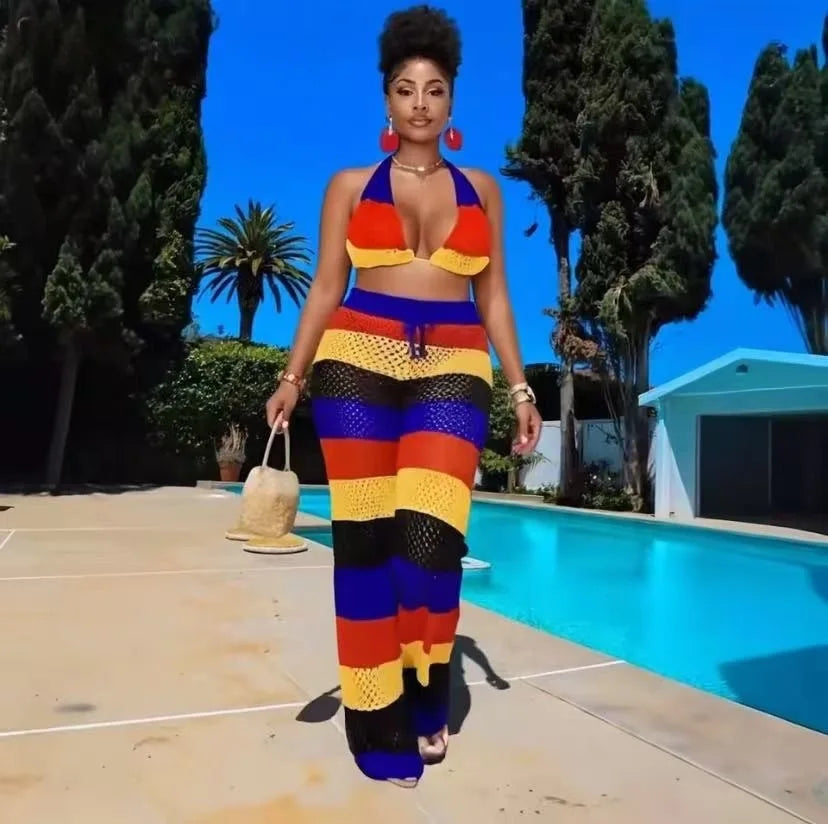 Classic Crochet Siwimsuit