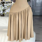 Ruched Shoulder Ball Gown