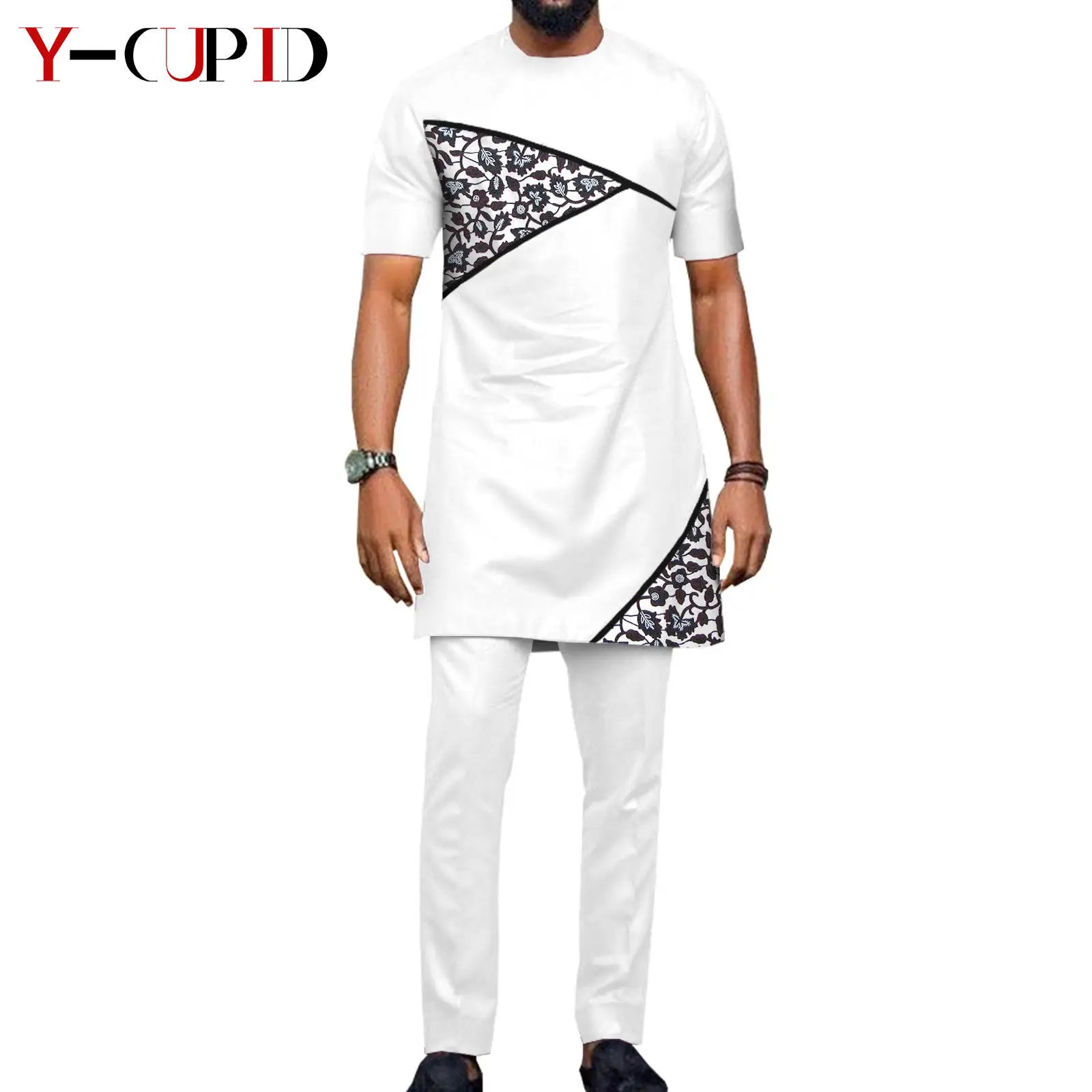 African Dresses for Women Matching Couple Outfits Bazin Riche Dashiki Slim Tassel Print Long Dresses for Party Vestidos Y23C009