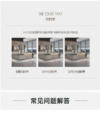 Boss's desk is simple, modern table and chair combination, advanced sense, large class desk, single presiden