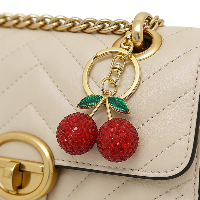Sparkle Metal Keychain