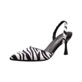 Zebra Print High Heels