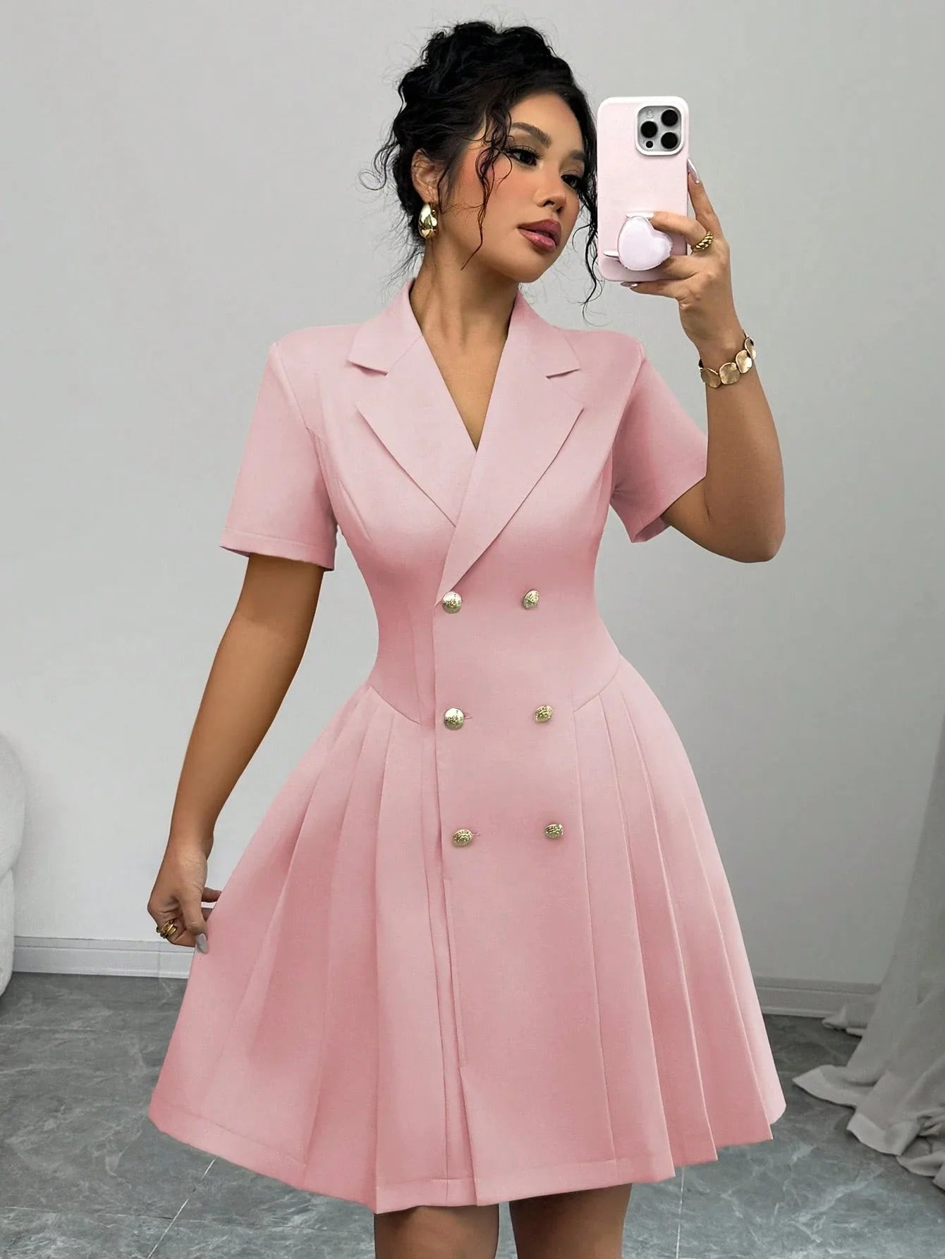 Feminine office Lady's Dress