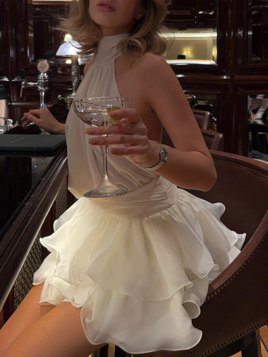 Classic Ruffles prom Gowm