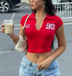 Ladies Sport Crop Top