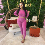 Long Sleeve Bodycon Suit