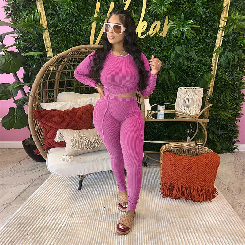 Long Sleeve Bodycon Suit