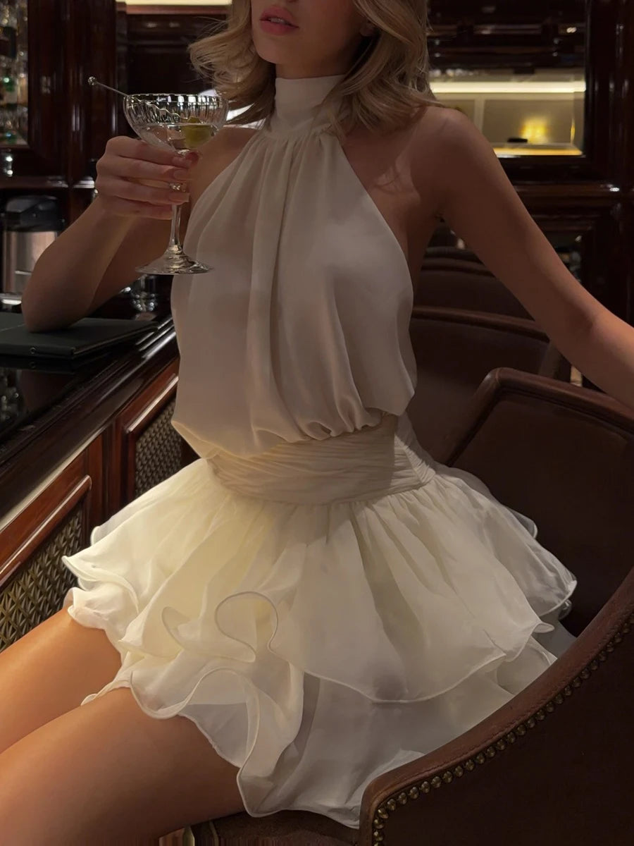 Classic Ruffles prom Gowm