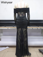 Long Sleeve Mermaid Dress