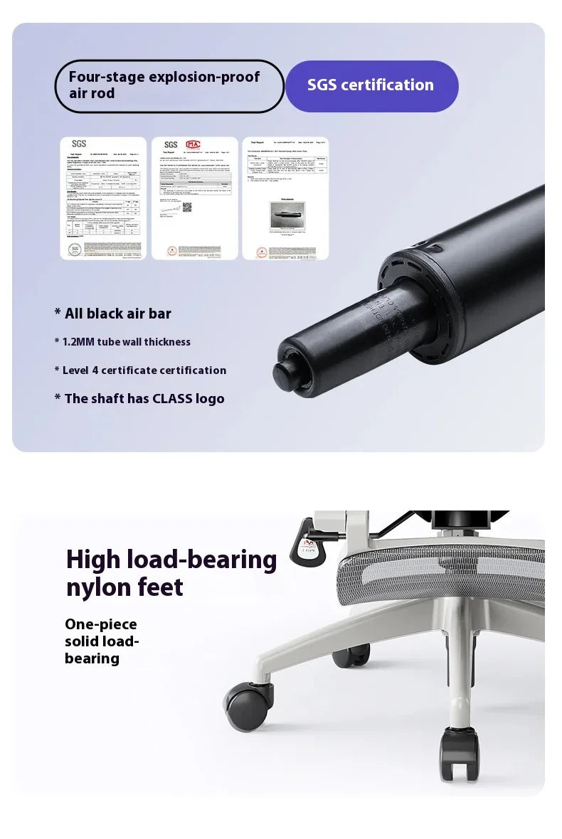 Foot Rest Chair Ergonomic Gaming Chairs Computer Comfortable Wheels Massage Adjustable Sedia Da Ufficio Office Furniture