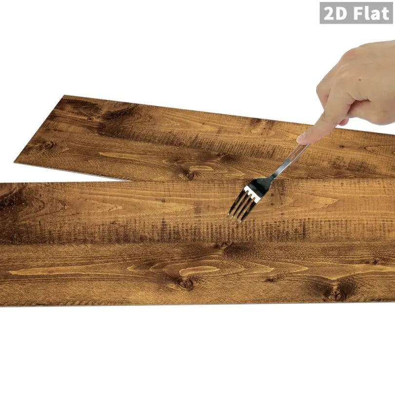 5pcs Wood Grain Floor Stickers Modern Style PVC Wall Sticker Waterproof Self-adhesive for Living room Kitchen Home Floor Decor